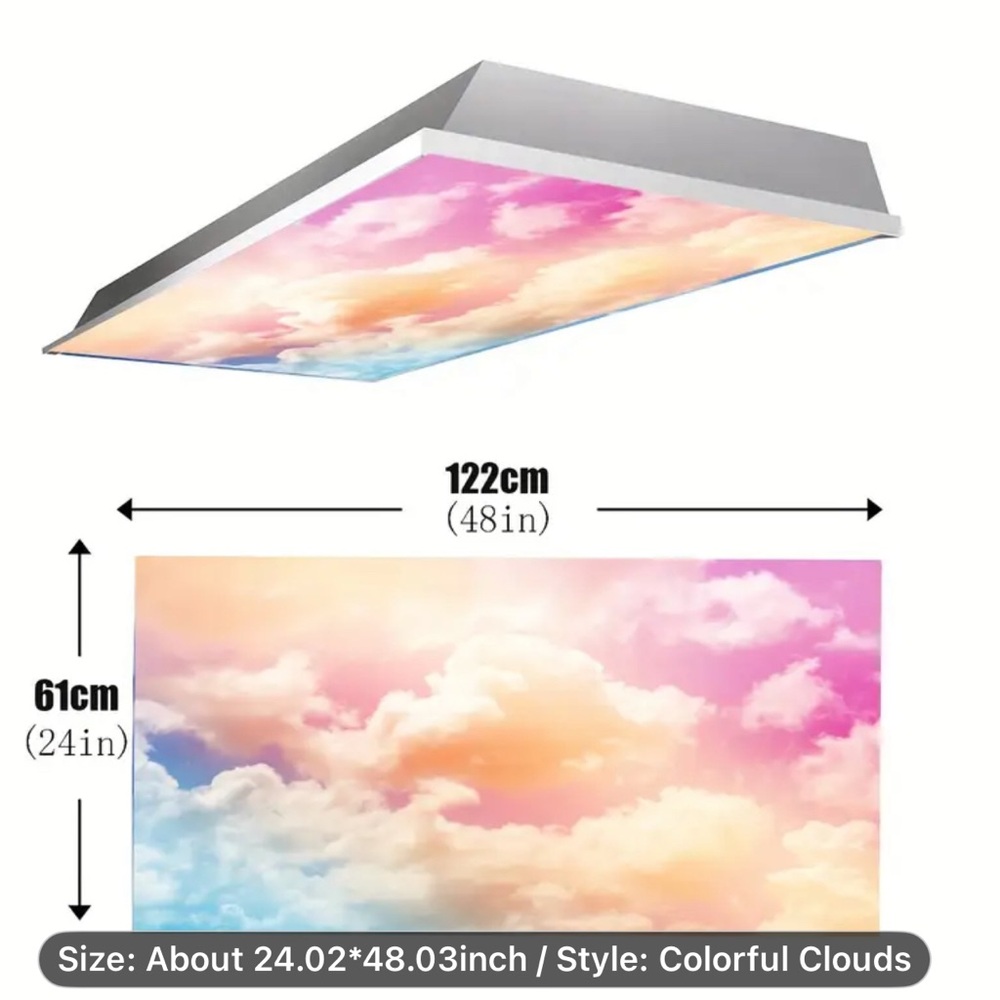 Colorful Cloud Ceiling Panel